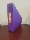 Rare Vintage Nintendo Power Magazine Holder Purple Plastic