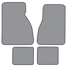 Floor Mats For 1980-1983 Dodge Mirada Cr174f Fm18r Cutpile 4pc