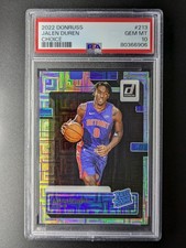 2022-23 Panini Donruss JALEN DUREN RC Rated Choice #213 PSA 10 Rookie