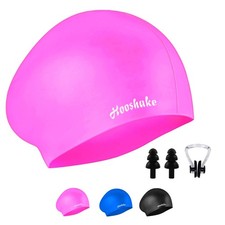 Swimming Cap,Silicone Swim Cap Suitable for Women  Men