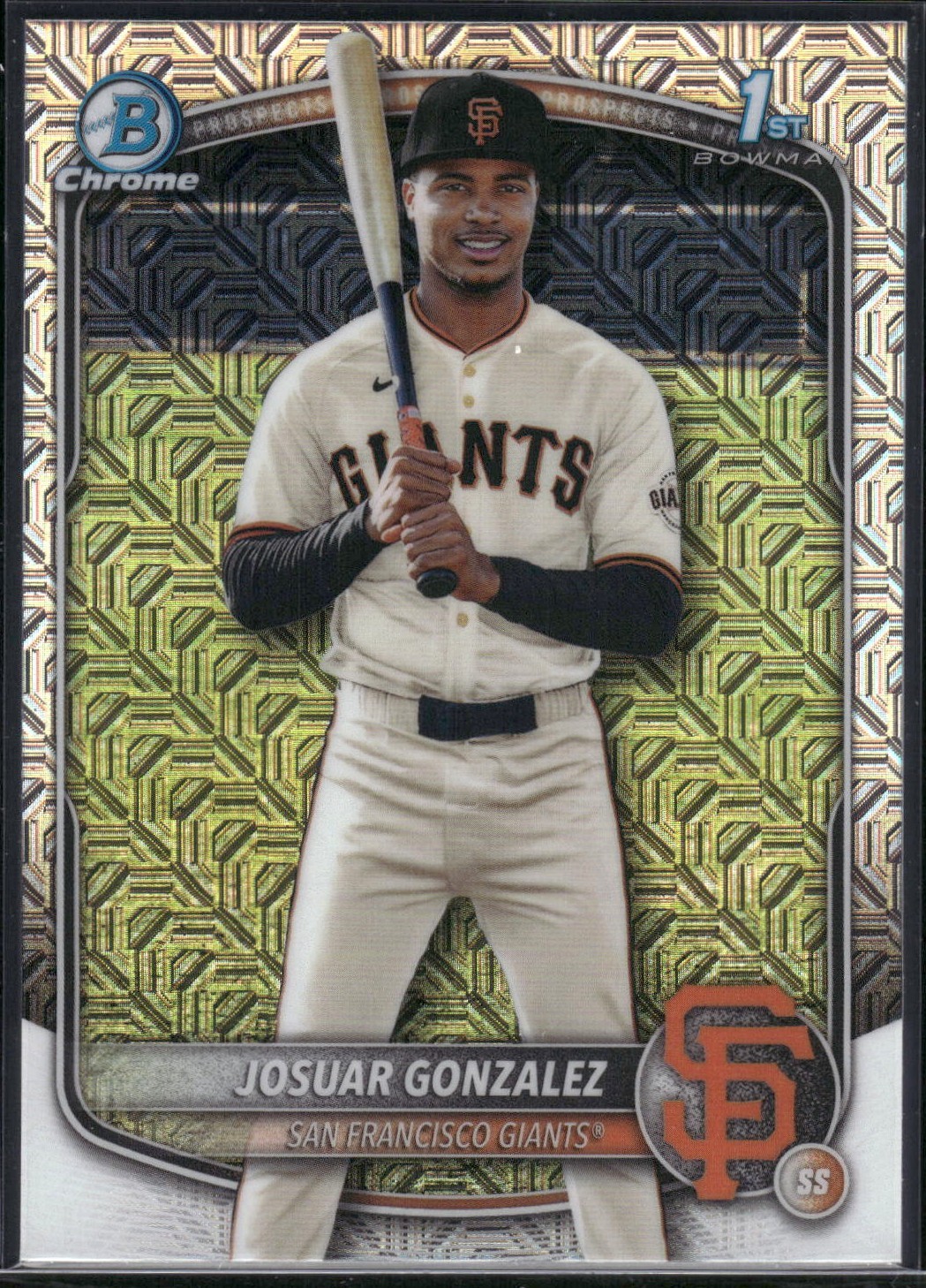 2025 Bowman Chrome #BCP-153 Josuar Gonzalez