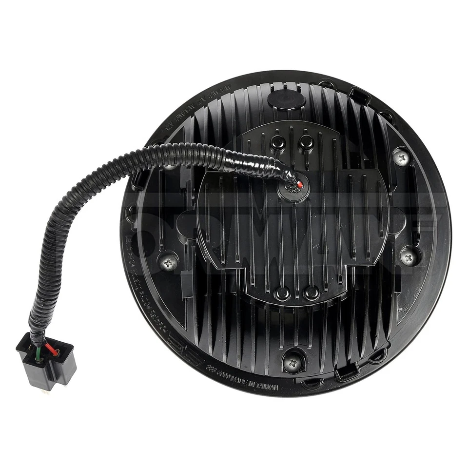 For Ford E-350 Econoline 75-77 Headlight Replacement 7" Round Driver Side Chrome Foto 4 de 4