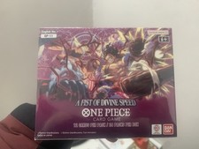 One Piece Card Game OP-11 A Fist of Divine Speed Booster Box 24 Bustine EN