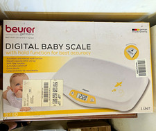 Beurer BY80 Digital Baby Scale w/ Hold Function, Tare, 44 lb Capacity