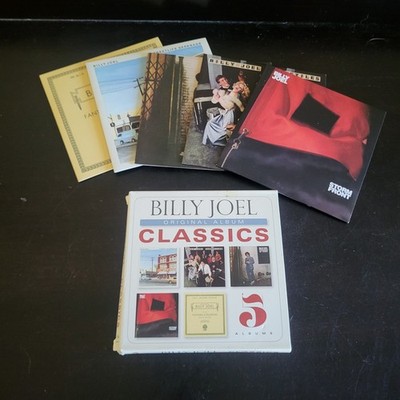 Original Album Classics Billy Joel 5CD Streetlife, Turnstiles, 52nd, Storm ....