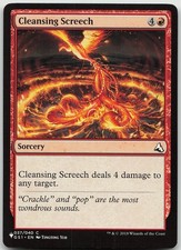 Cleansing Screech 37 Common The List Reprints NM MTG