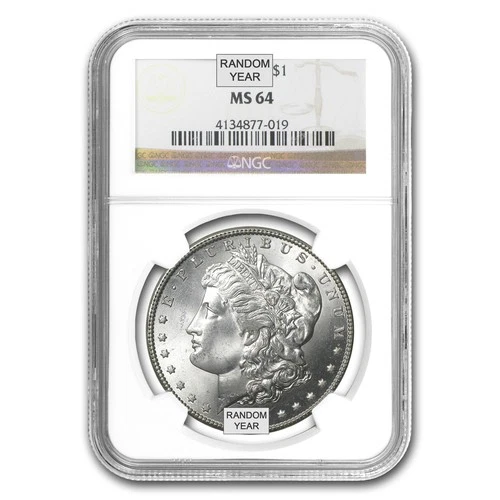 1878-1904 Morgan Dollars MS-64 NGC