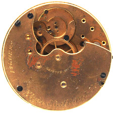 1895 ELGIN POCKET WATCH MOVEMENT 5830241 GRADE 104 16s 7j DS3 