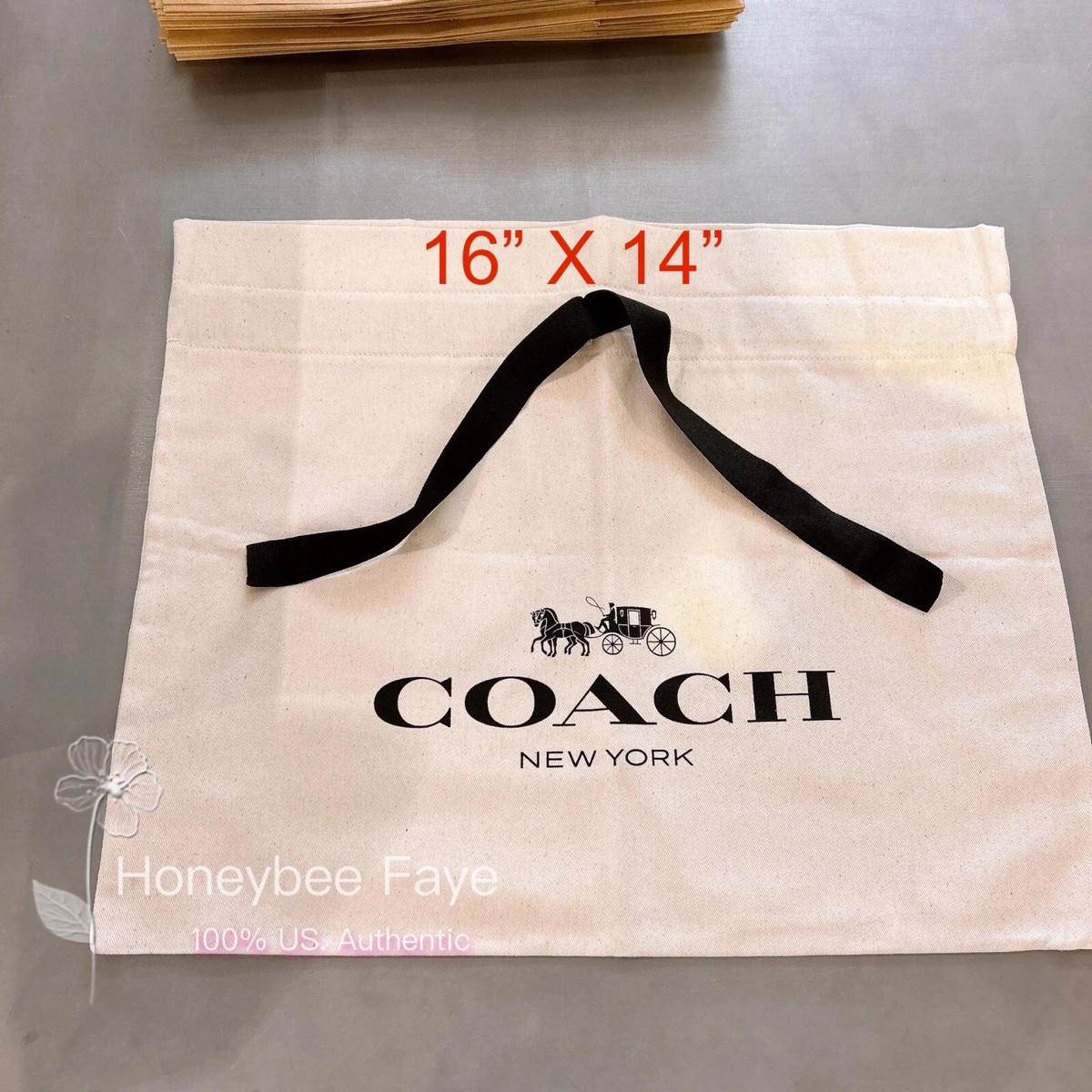 New Coach Retail/ Outlet 100% Authentic dust bag | eBay