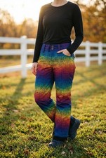 SUNICE Unisex Youth 14 multicolor Snowboard Ski Snow Pants