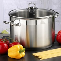 Universaltopf Mit Glasdeckel 10L Kochtopf Suppentopf Induktion