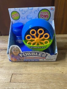 New Fubbles Mini Bubble Machine