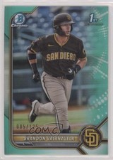 2022 Bowman Chrome Prospects Aqua Refractor /125 Brandon Valenzuela #BCP-28 0vt8