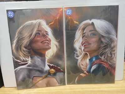 LOT x 2 SUPERGIRL #3 PARRILLO & COHEN 616 VIRGIN VAR SET. LTD 1000. NM. FREE SH