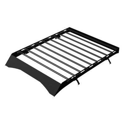 ''DEFECTIVE'' FOR 22-23 FORD MAVERICK MODULAR WINDOW FRAMES ROOF RACK BASKET BLACK