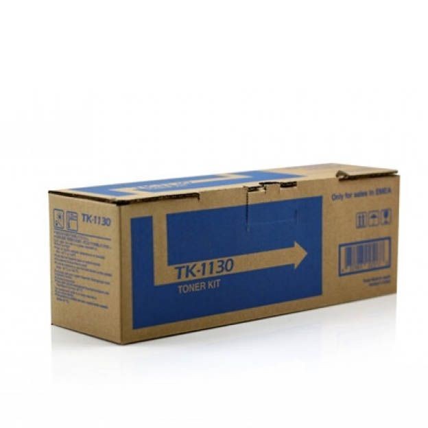 Toner Kyocera TK-1130 haute précision avec impression noire nette