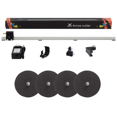 Electric Archery Arrow Saw, Adjustable Carbon Arrow Cutter Precision Arrow Cu...