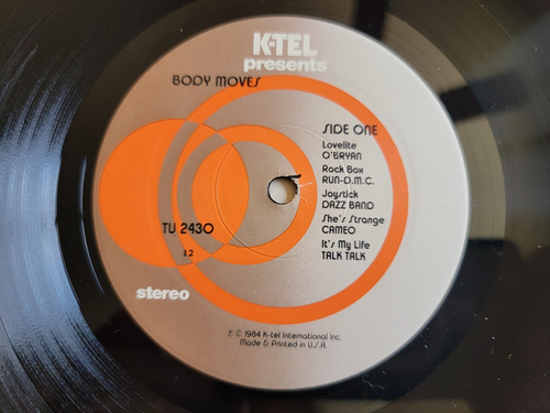 BODY MOVES - ELECTRIC BOOGIE - VINYL LP RECORD K-TEL TU 2430 RUN DMC VG+ 1984 - Imagen 5 de 7