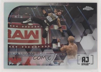 2020 Topps Chrome WWE Image Variations AJ Styles #IV-1 9e1