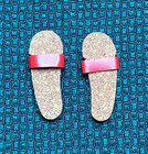Vintage Barbie Ken Pair of Red Cork Sandals from Original Outfit — photo 1