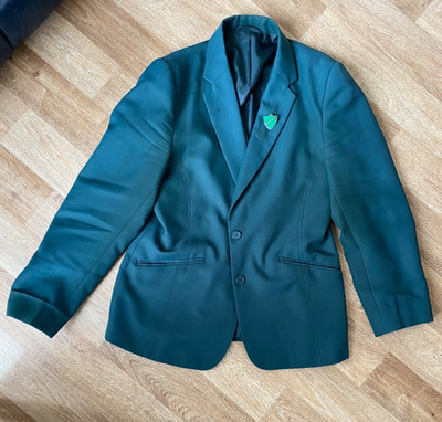 Schulblazer Mädchen 90cm (36'') flaschengrün
