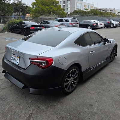 KBD Scion FRS / Subaru BRZ / Stream Style 1 Piece Polyurethane Rear Bumper for 