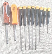 Matco Tools #1×3" Phillips Head Screwdrivers SPO/G63P1C, 63p & General Tool Set 