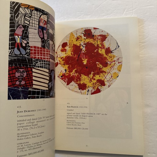 Christie's NY Auction Catalog Contemporary Art 1996 Haring Warhol Basquiat - Picture 8 of 9