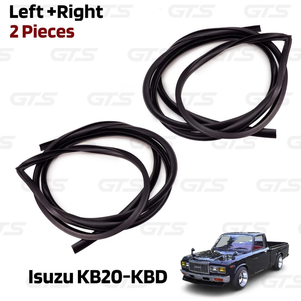 Juego de tiras de goma para puerta para camioneta Isuzu KB KB20 KB25 1973-1980 Foto 2 de 4