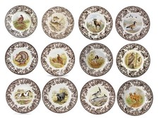 Spode Woodland Set Of 12 Salad plates 12 designs style 3688