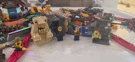 MIXED LEGO CITY: Jungle Air Drop Helicopter (60162) KAYAK MINIFIGURE BLOCKS TIRE