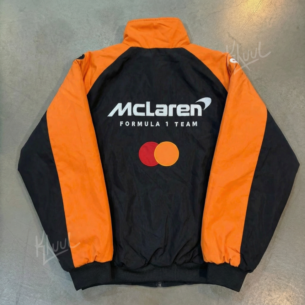 McLaren Formula 1 Team Racing Jacket Bomber Android Dell OKX