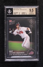 2016 Now Topps Online Exclusive /1450 Dansby Swanson #367 BGS 9.5 GEM MINT 0ji1