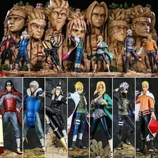 Naruto Hokage Figure Set Tobirama Sarutobi Kakashi Hashirama Tsunade Minato