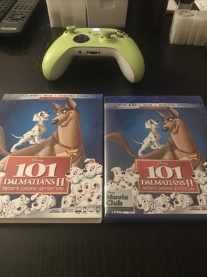 101 Dalmatians II 2 (Blu-ray/DVD)  New & Sealed -Movie Club Exclusive Slipcover