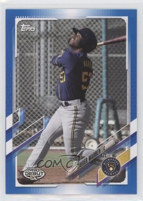 2021 Topps Pro Debut Blue 65/150 Zavier Warren #PD-55 01wi