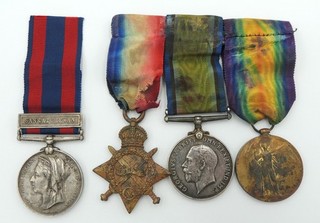 Victorian North West Canada Medal 1885 Saskatchewan Clasp WW1 Trio CISC