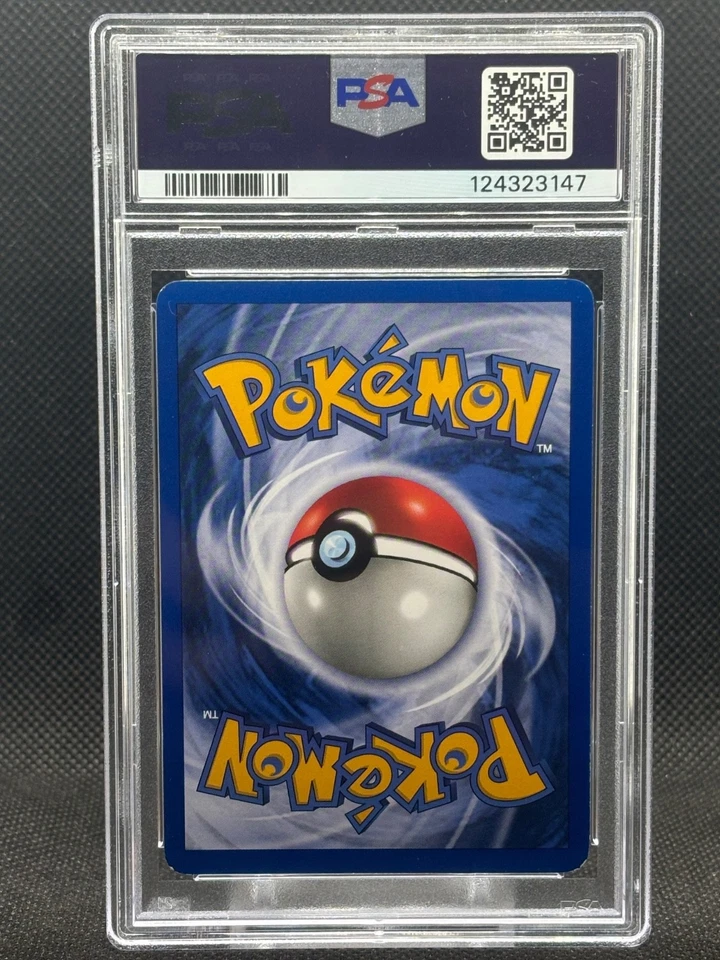 2000 Pokémon TCG Card PSA 7 NM Poliwrath BLUE DOT ERROR Base Set 2 15/130 Holo - Image 2 of 2