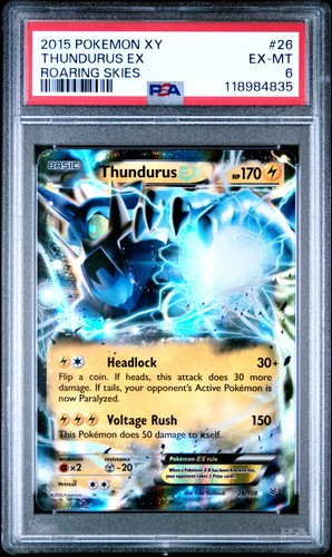 Thundurus-EX graded PSA 6 for sale on eBay