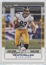 2017 Panini Playoff Goal Line Heath Miller #169 q2s
