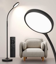 Floor Lamp,Super Bright Dimmable LED Lamps for Living Room, Custom Color Black