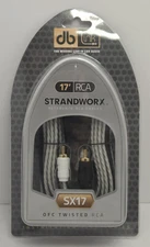 DB Link® Twisted-Pair Strandworx® Series RCA Cable (17 Ft.)