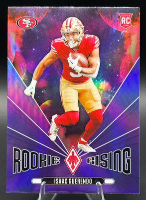 2024 Panini Phoenix ISAAC GUERENDO Rookie Rising Purple 49ers #RR-IGO