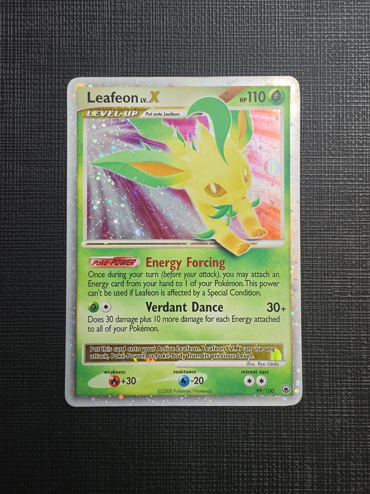 Nm Leafeon LV.X 99/100 Majestic Dawn Holo