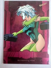 2023 UD Marvel Metal Universe Avengers Pink Screaming Mimi 09/75