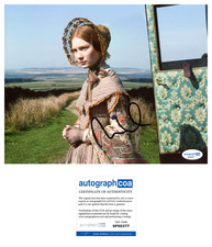 Mia Wasikowska 'Jane Eyre' Signed 8x10 Photo 'Jane Eyre' ACOA