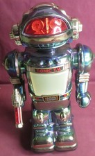 Vintage 80'S Mighty Sonic T. V. Robot Ho Kai Toys HK , Works well, fully tested 