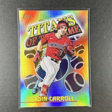 Topps 2026 Series 1 Titans of the Game Corbin Carroll #TOG-6 Dbacks Card