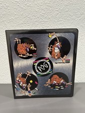 Vintage The World Pog Federation Official Collector s Album Binder 1995 RARE