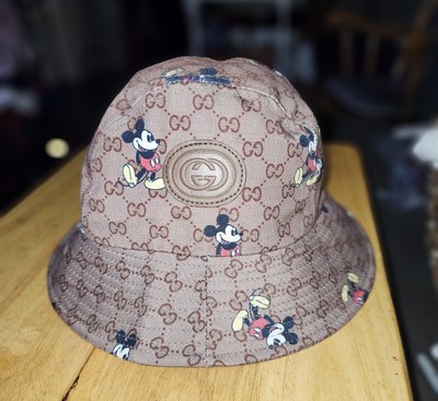 DISNEY X GUCCI Mickey Mouse Bucket Hat (D55)